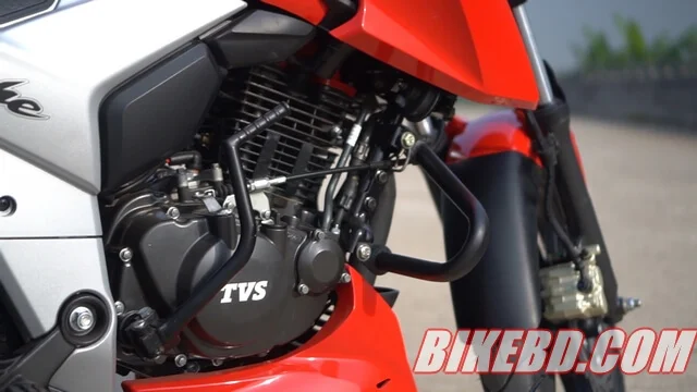 tvs apache rtr 160 4v engine